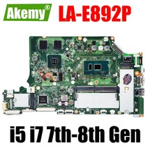 X99 메인보드 마더보드 CPU ACER A51551G A61551G 노트북용 LAE892P C5V01 I3 I5 I7 포함 7 세대 8 GPU GTX940 MX1304G, 4.4GB I58th Gen