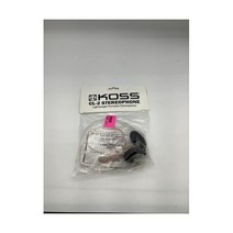 코스 CL-4 클리어 트랜스 페어런트 스테레오폰 헤드폰 3.5mm Jack 32 Ohms
