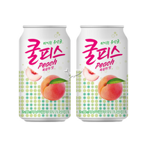 쿨피스 복숭아 350mlx24캔, 24개, 350ml