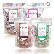 부림 보이차+히비스커스+차가버섯+레몬밤차 티백(총200T), 기타