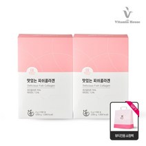 비타민하우스 맛있는피쉬콜라겐100포2박스+뷰티쇼핑백1장, 상세설명 참조, 없음