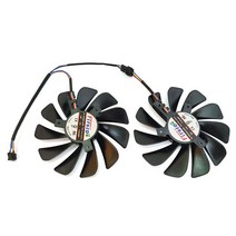 5700XT 1세트 FDC10U12S9C cf10u12s RX 5700XT RX57XT86OD GPU 팬 XFX 비디오 카드 냉각 팬, 04 Fan-B-FDC10U12S9-C