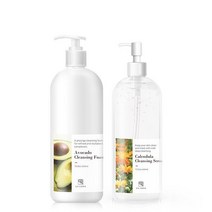 /어스로하 대용량 카렌듈라 클렌징세럼 아보카도 클렌징폼 세트 -, 단품