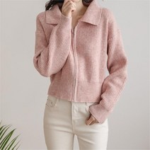 모드제니 모드제니 시엘 파스텔 집업 캐시울 카라 가디건 6컬러 (9083725)