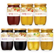복음자리 과일잼+과실차 (딸기 사과 유자 모과 생강 대추 배도라지), 딸기잼500g+배도라지차470g