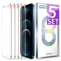 슈퍼디비전 5세트 풀커버 강화 유리 액정 보호 방탄 필름, 5개
