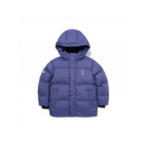 매장 정품 MLB 엠엘비 KIDS 키즈 연말 선물 추천 특별 쿠폰 혜택 메가로고 구스 숏패딩 B L.Navy
