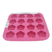 꽃모양 냉동실 고무 얼음틀 실리콘 아이스 트레이 몰드 홈카페 냉커피