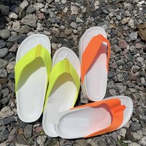 썸머 데일리 플립플랍 쿠션 키높이 형광 패션쪼리