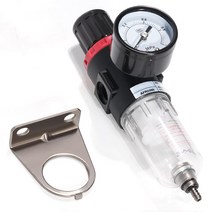 에어 레귤레이터 수분분리기 Afr 2000 1 4 공압 필터 컴프레서 용 AFR2000 수분 분리기 압력 조절기 오일 워터 세퍼레이터 장치 187330