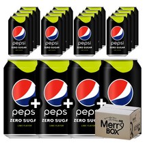 355mlx24캔 혼합선택 롯데칠성 펩시콜라 제로 탄산음료, 02)펩시제로355mlx24
