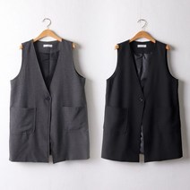 아이우먼 위쉬몰 IR 레이어드원버튼베스트 F576H111 빅사이즈
