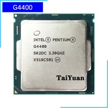 인텔-셀러론 G4400 3.3 GHz 중고 듀얼코어 듀얼스레드 54W CPU 프로세서 LGA 1150 인텔 셀러론
