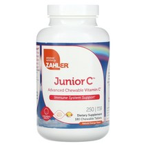 C 고급 츄어블 비타민 C 오렌지 맛 250mg 180 태블릿