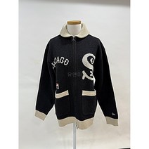 [국내매장판] 뉴에라 상의 MLB 시카고 화이트삭스 코위찬 가디건 블랙 14397964
