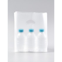 더플러스팩 HD 비닐 쇼핑백 30호 100매 반 투명, 1묶음 100매