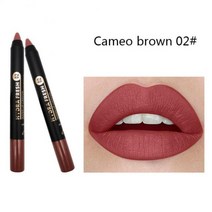 립글로즈 립틴트 립밤 립라이너 잘 지워지지 않는 착색 타투 립스틱 틴트 9pcs 전문 벨벳 미스트 립 라이너 펜슬 오래 지속되는 방수 및 땀 방지 립 아이 브로우 코스메틱, 협력사, 02