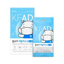 함소아 비말마스크 소형 KF-AD, 100개입, 5개, 화이트