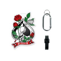 트럼프 아크릴 캐디백 골프백 네임택