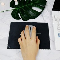 렌즈클리너 마우스패드 휴대용 겸용 초극세사 안경닦이 스마트폰클리너 액정 모니터, 마우스패드 다용도 클리너