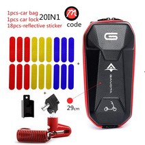 배달가방 보냉 오토바이 62리터 피자 탑박스 GAIVOTA 명소 24 시간 배달 전기 스쿠터 가방 샤오미 앞 자전, 04 29cm - M -20IN1