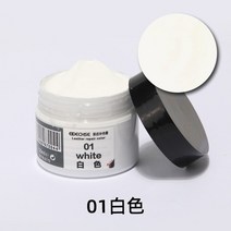 균열 보수제 틈새 매꿈 50ml 가죽 수리 키트 비닐 수리 필러 화합물 가죽 소파 코트, 하얀