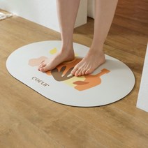 코에르 빨아쓰는 규조토 발매트, C - 프렌치 무드