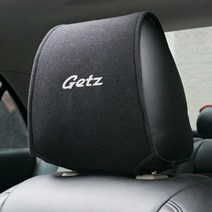 현대 호환 자동차 헤드레스트 커버 시트 쿠션 티뷰론 팰리세이드 스타렉스 I10 I20 그랜저 Getz 베뉴 넥소 인테리어 액세서리, [06] For Getz