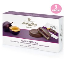 Anthon Berg Anthon Mountain Plum in Madeira 8s [독일발송] 안톤버그 자두 인 마데이라 파이 8개입 3팩, 3개