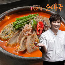 [맛맘바] 신효섭의 고기폭탄 얼큰 특 순대국 700g x 6팩, [맛맘바] 해장에 딱 좋은 얼큰 순대국 6팩