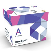 삼성물산 프리미엄 A4용지 75g 2500매 1박스, 프리미엄 에이플러스 A4 복사용지 80g 2500매, 단품
