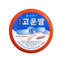 웰빙헬스 WHB고운발 100g 에뮤오일 보습 각질 굳은살 뒤꿈치 발크림, 1개