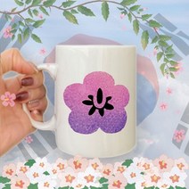 (무궁화 에디션) 온도에 따라 색이 변하는 머그컵 DIY 키트, PVC케이스