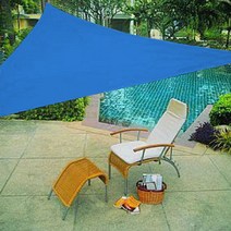 HK.sell 굿라이프 생활 타프 PU 방수 삼각 3X3X3m, 블루