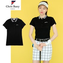 크리스바니 데일리 면 티셔츠(블랙)