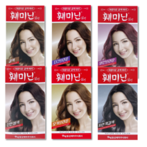 동성제약 훼미닌실키 염색약 6종, 87호 자연 흑갈색