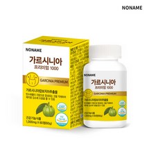 가르시니아 탄수화물 컷팅 다이어트 보조제 프리미엄 1000 NONAME, 1개, 60정