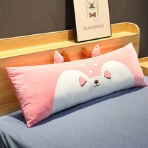 포근한 바디필로우 귀여운 잘때인형 안는베개 인테리어쿠션 잘때안고자는인형 왕베개 침대 헤드보드, 90센티미터(속갈이 가능) 옵션2
