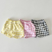 바바미뇽 체크반바지