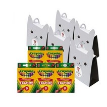 킨더맘 어린이집 생일선물 크레욜라 8색 5p 세트, 초코, 1세트