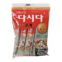 고향의 맛! CJ 국내산 조개 다시다 명품 골드 96g 1개