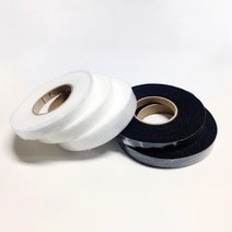 옷 바지 수선 다림질 테이프 열접착테이프 블랙1cm