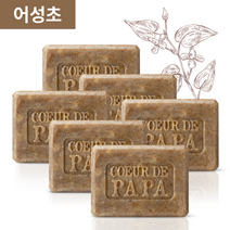어성초 비누 (쿼흐드빠빠) REAL 수제비누 3개입 클렌징 비누, 100g, 6개