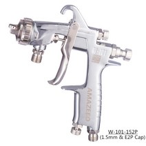도색 부스 도장 스프레이 자동차 가구 페인트 건 사이펀 W1 / 600ml, [03] 134S1.3mm H4 Cap