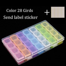 선반 수납장 선반틈새수납장 5d diy diamond painting tools, 28가지 색상