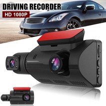 2 lens car video recorder hd 1080p dash cam with wifi car black box avto dvr ips camera recorder nig, 3인치, 없음