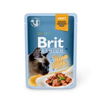 브릿 프리미엄 캣 파우치 85g 고양이 습식사료, 그레이비 참치