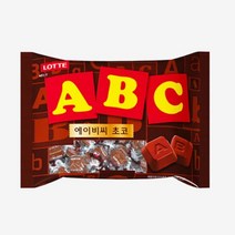 칠성 발렌타인데이 초콜릿 초콜렛 롯데 ABC초콜릿 대용량간식 간식세트 사무실간식 72G 4개, 2세트
