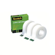 3M 스카치 매직 테이프 1인치 코어 리필 810R(12mm x 18m)/810R(18mm x 15m)/810R(18mm x 32m), 810R(12mm x 18m)