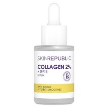 뉴질랜드 스킨퍼블릭 Skin Republic 콜라겐 2% + SPF15 세럼 30ml, 3팩
